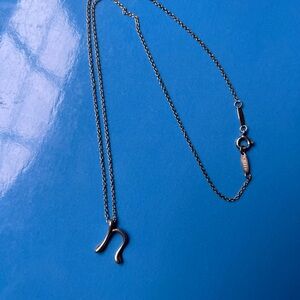 Tiffany & Co Elsa Peretti Initial N necklace